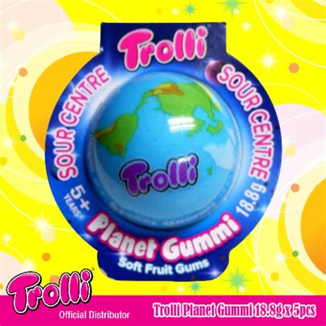 Trolli Planet Gummi 188g X 5pcs Shopee Philippines