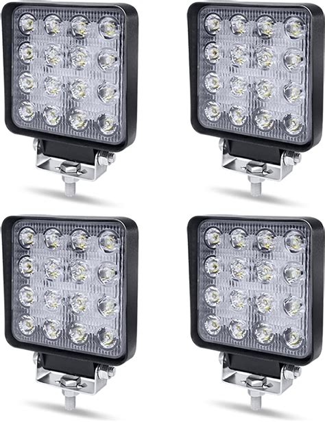 Aufun Arbeitsscheinwerfer Led V W Offroad Reflektor Flutlicht