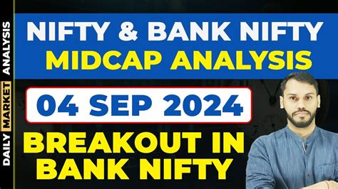 Nifty Prediction For Tomorrow Sept Bank Nifty Prediction Nifty