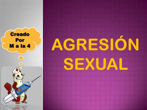 Agresión Sexual Ppt