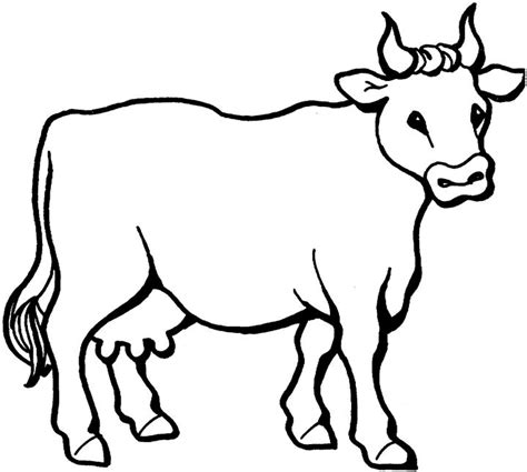 Coloriage Vache 02 Coloriage En Ligne Gratuit Pour Enfant