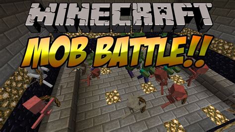 Mob Battle Mod Create Easy Mob Fights Minecraft Net