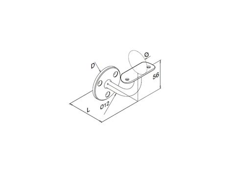 Stainless Steel Wall Rail Brackets Highco Metal