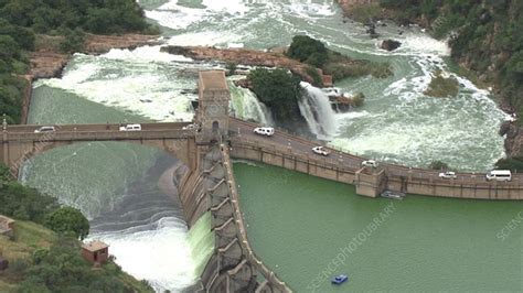 Hartebeespoort Dam, South Africa, aerial - Stock Video Clip - K010/7196 ...