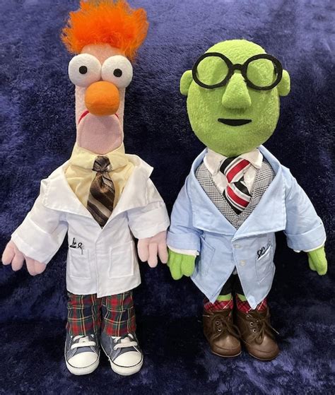 Bunsen Honeydew And Beaker Plush Doll Set Etsy