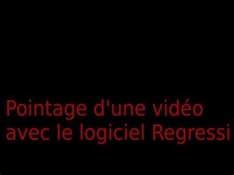 Pointage Video Regressi YouTube