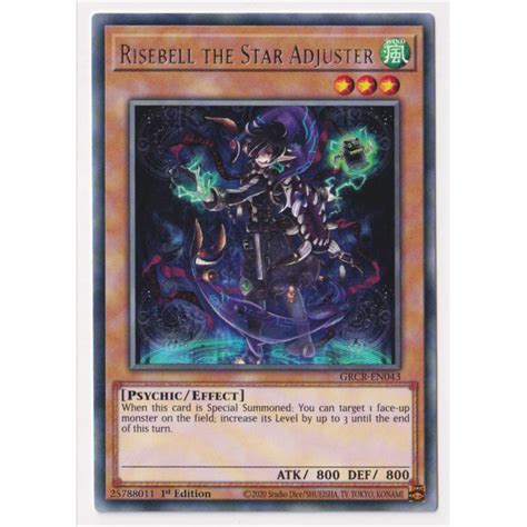 Grcr En043 Risebell The Star Adjuster The Grand Creators Card Yu Gi