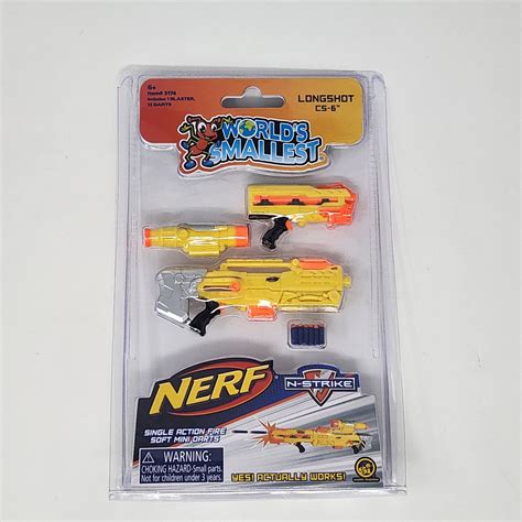 worlds smallest nerf blasters sweets  geeks