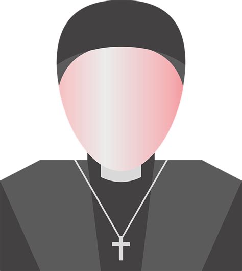 Download Priest Cross Faith Royalty Free Stock Illustration Image