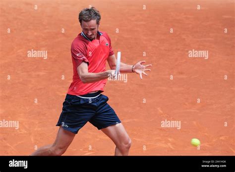 Daniil Medwedew Aus Russland Ist Am 29 April 2024 Beim ATP Tour Madrid