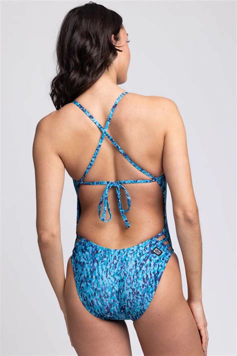 Gavin Swim Onesie Tie Back One Piece Swimsuit Jolyn