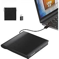 Origbelie External Cd Dvd Drive For Laptop Usb Cd Burner Rw Cd