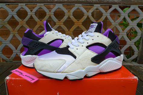 Nike Air Huarache White Black Purple Punch 2092 Flickr