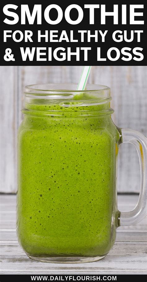 Green Smoothie Recipe For Healthy Gut In 2020 Green Smoothie Recipes Healing Smoothie