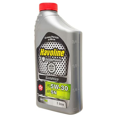 Óleo Lubrificante Motor Havoline 5W30 Sintético ótimo preço