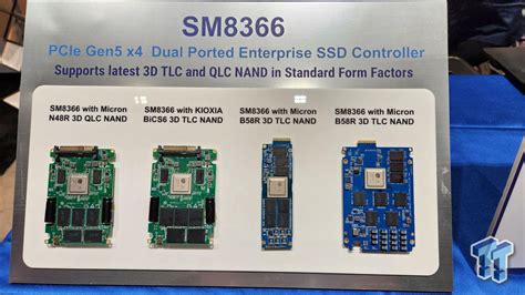 Silicon Motion S New Sm Gen Ssd Controller Teased At Gb Sec