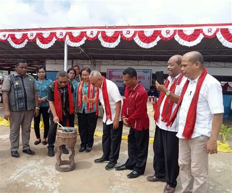 Penilaian Lomba Desa Tingkat Provinsi Maluku Desa Tumbur Wakili KKT