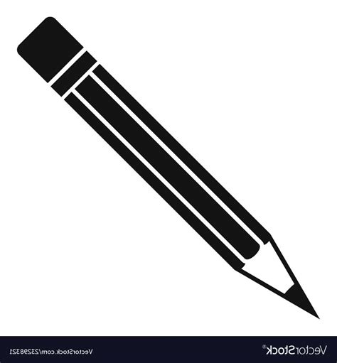 Pencil Vector Icon At Vectorified Collection Of Pencil Vector