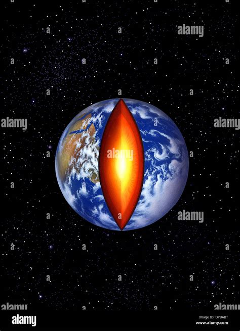 Querschnitt planet erde Fotos und Bildmaterial in hoher Auflösung Alamy