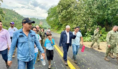 Amlo Llega A Acapulco Se Reunir Con Gobernadora De Guerrero Por Da Os