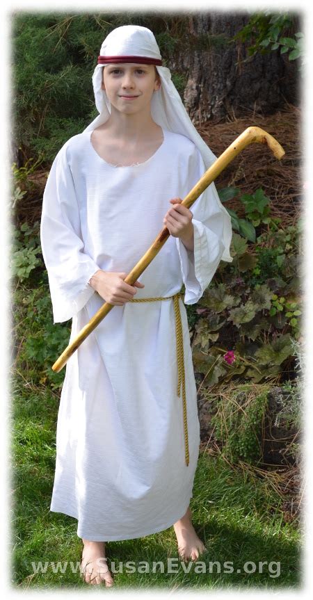 Bible Costume in Five Minutes « Susan's Homeschool Blog