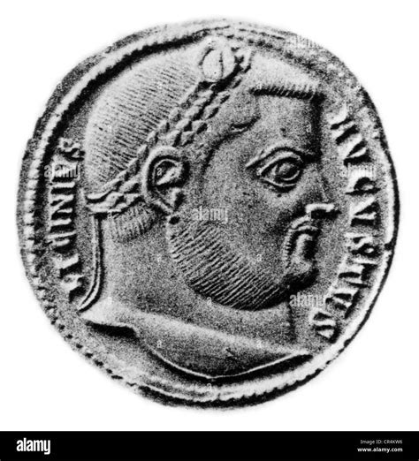 Licinius (Gaius Valerius Licinianus), circa 263 - 325, Roman Emperor ...