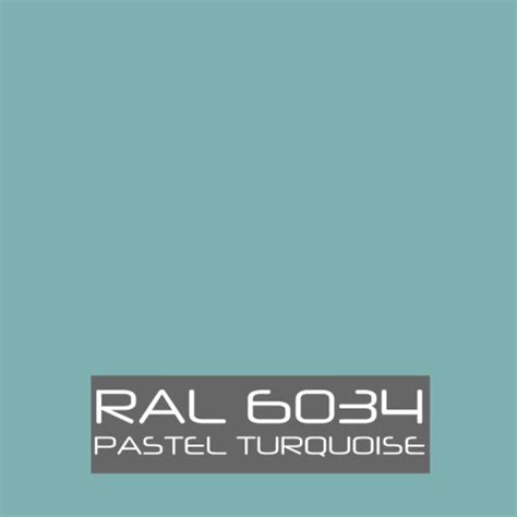 RAL 6034 Paint