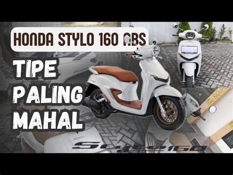 Honda Stylo Abs Waow Begini Ternyata Youtube