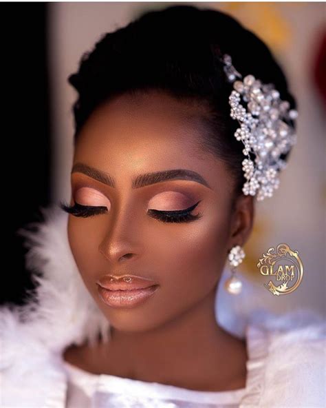 The Perfect Bridal Makeup 😍 Makeup By Glamdrop • • • • Follow Rocmy