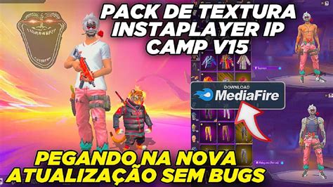 Pack De Textura D Instaplayer Free Fire Anti Ban Sem Bugs Pegando Na