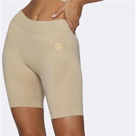 Nicky Kay Biker Shorts Nude Size L Rrp Would Depop