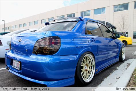 Blue Subaru WRX STI Sedan BenLevy