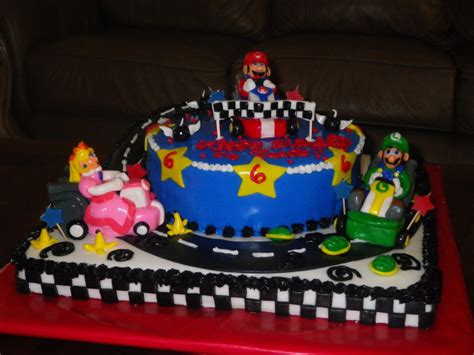 Mario Kart Birthday Cake Cakecentral