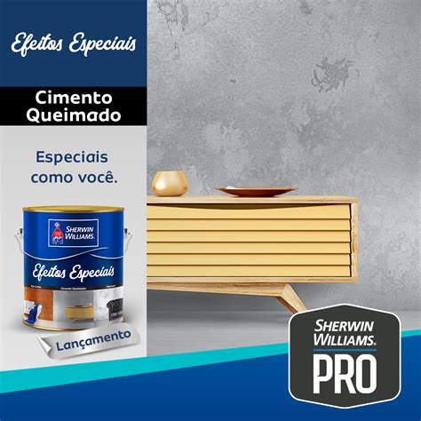 Efeito Cimento Queimado Sherwin Williams