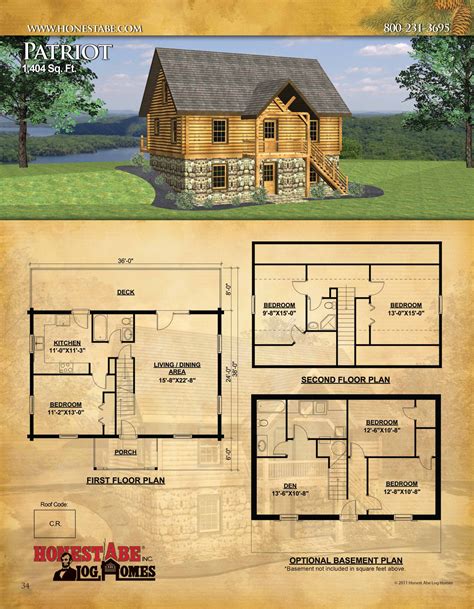 Browse Floor Plans For Our Custom Log Cabin Homes Artofit