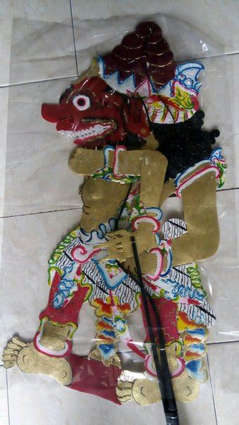 Jual Wayang Kulit Batara Kala Cm Di Lapak Manunggal Jaya Art