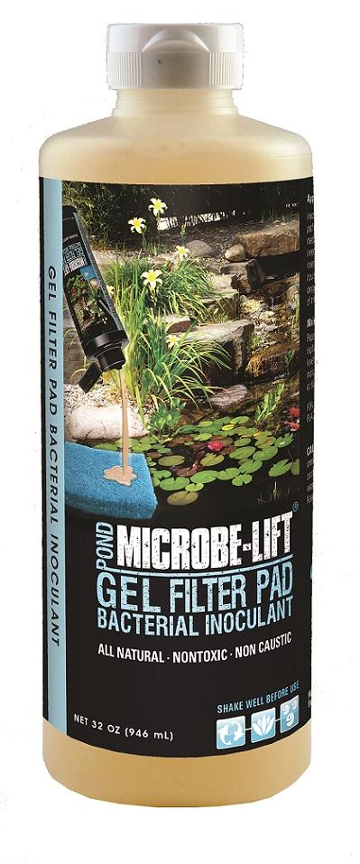 Microbe Lift Pond Pond Gel Filter Pad Bacterial Inoculant 473ml