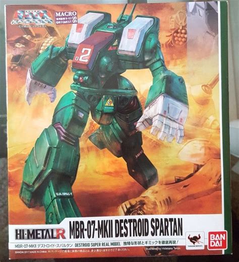 Macross Robotech Hi Metal R Mbr 07 Mkii Destroid Spartan Figure