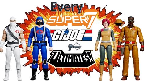 See Newer Video Every Super Ultimates G I Joe Comparison List