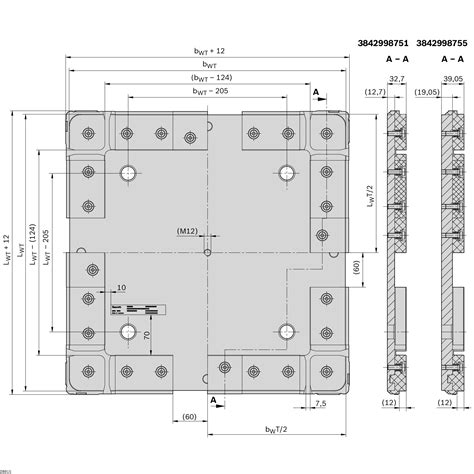 WORKPIECE PALLET 3842998755 Rexroth