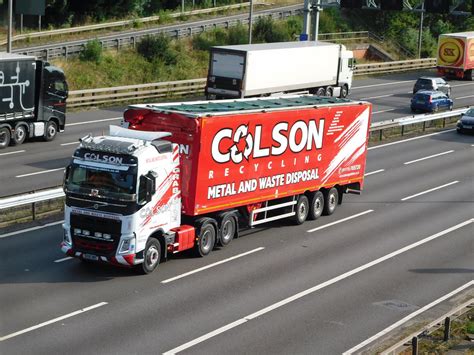 Colson DX18HRC Volvo FH Taken M42 J5 Solihull