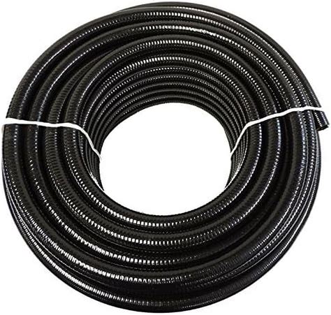 Hydromaxx Dia X Ft Black Flexible Pvc Pipe For Koi Ponds