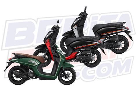 New Honda Genio Tampil Lebih Stylish Dengan Warna Dan Stripe Baru