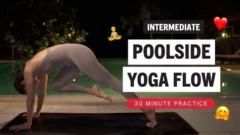 Beach Yoga Intermediate Yoga Flow Minute Practice Youtube