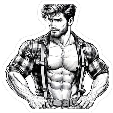 Draw Gay Bara Muscle Yaoi Nsfw Fanart Gay Character Oc Comic By Haryols Fiverr