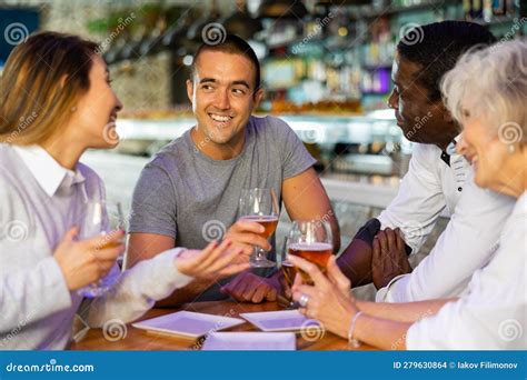 Diverse People Happy Talking Stock Photo - Image of grandchildren ...