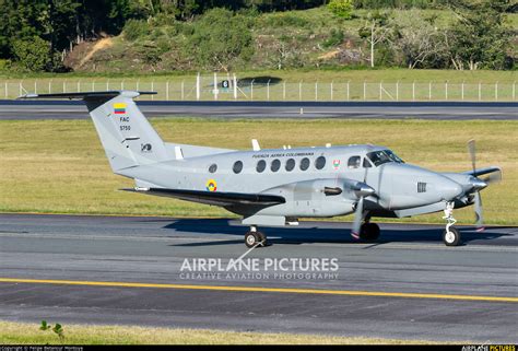 Fac5750 Colombia Air Force Beechcraft 300 King Air At Medellin Jose Maria Cordova Intl