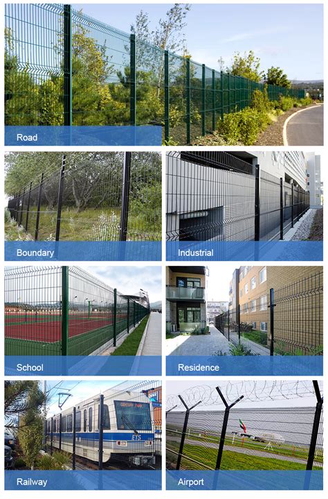 Pvc Powder Coated 3d Curved Bending Welded Boundary Wall Wire Mesh