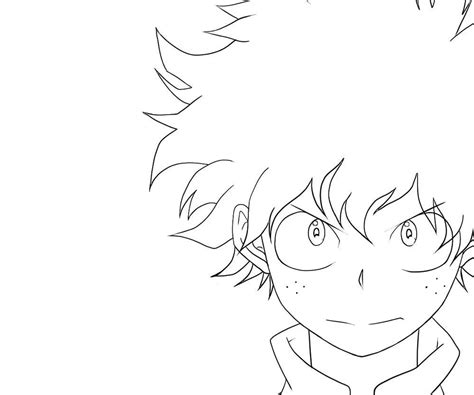 Deku Izuku Midoriya Coloring Pages To Print Free Printable Coloring Pages