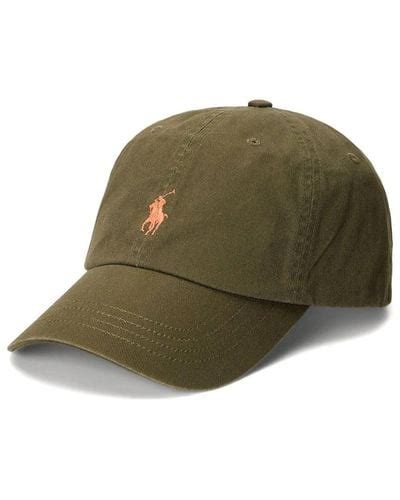 Green Ralph Lauren Hats For Men Lyst